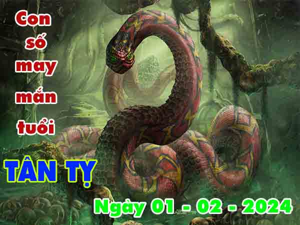 Phân tích con số may mắn tuổi Tân Tỵ ngày 1/2/2024