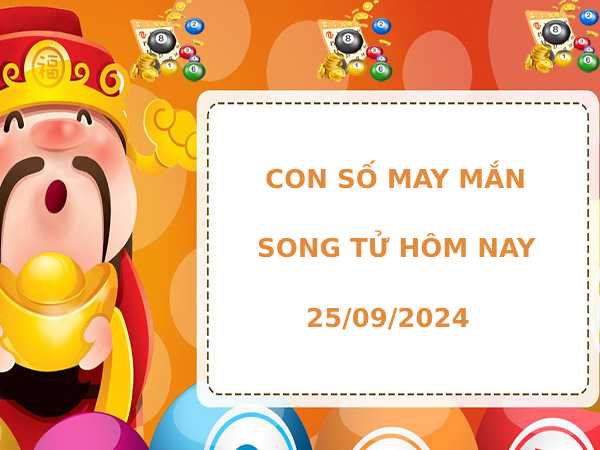 Con số may mắn cung Song Tử hôm nay 25/9/2024 phát lộc