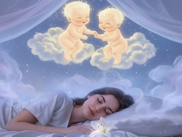 Bí ẩn nằm mơ thấy 2 em bé trai, gái có phải điềm lành?