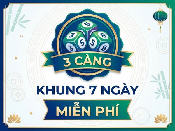 Tham khảo thống kê 3 càng khung 7 ngày miễn phí chuẩn xác