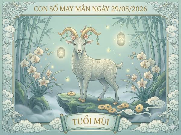 Vận trình tử vi tuổi Mùi ngày 29/05/2026 có gì đặc biệt