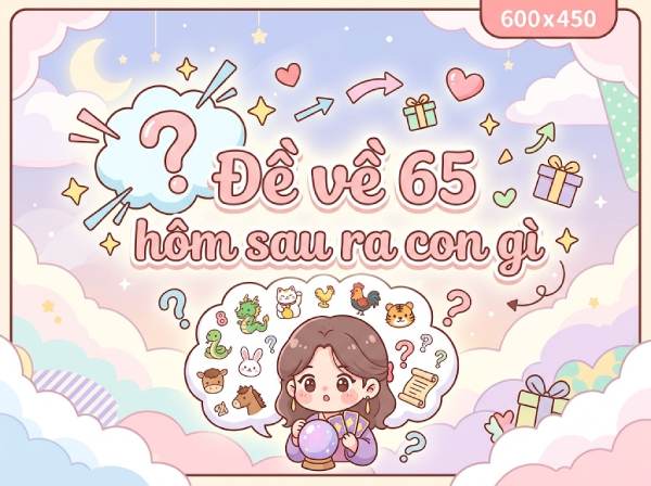 Luận giải đề về 65 hôm sau ra con gì giúp kích tài lộc?