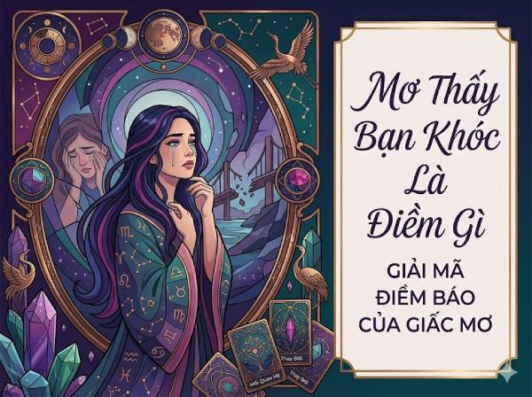Chiêm bao thấy bạn khóc vì mình