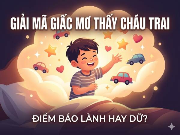 Nằm mơ thấy cháu trai là điềm báo gì, con số gì phúc khí?