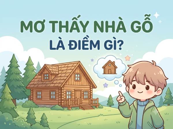 Nằm mơ thấy nhà gỗ là điềm gì, con số gì đem lại tài lộc?