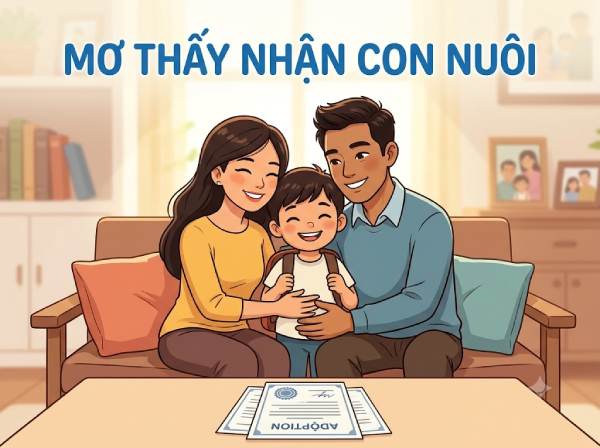 Chiêm bao thấy nhận con nuôi cho người thân