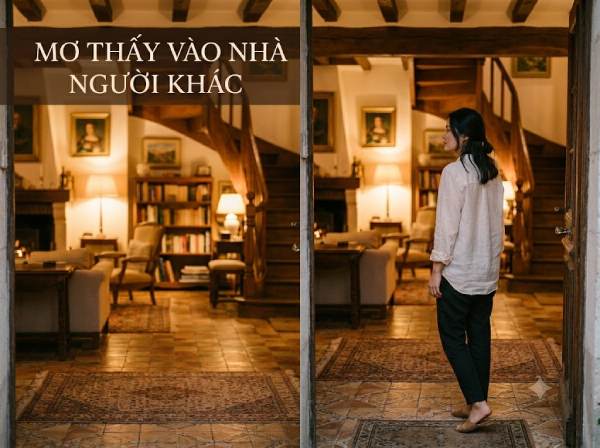 Chiêm bao thấy vào nhà người khác làm quen