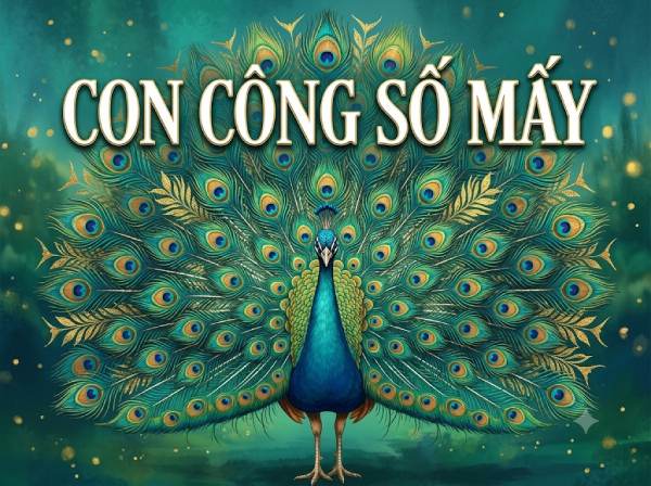 Con công số mấy, số bao nhiêu giúp kích tài lộc may mắn?
