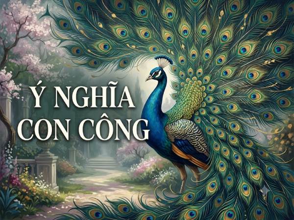 Phân tích ý nghĩa con công trong ngũ hành