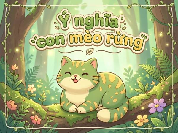 Ý nghĩa con mèo rừng trong quan niệm dân gian?